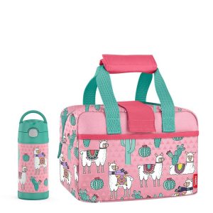 Lunch Duffle With 12oz FUNtainer  Bottle Desert Llamas